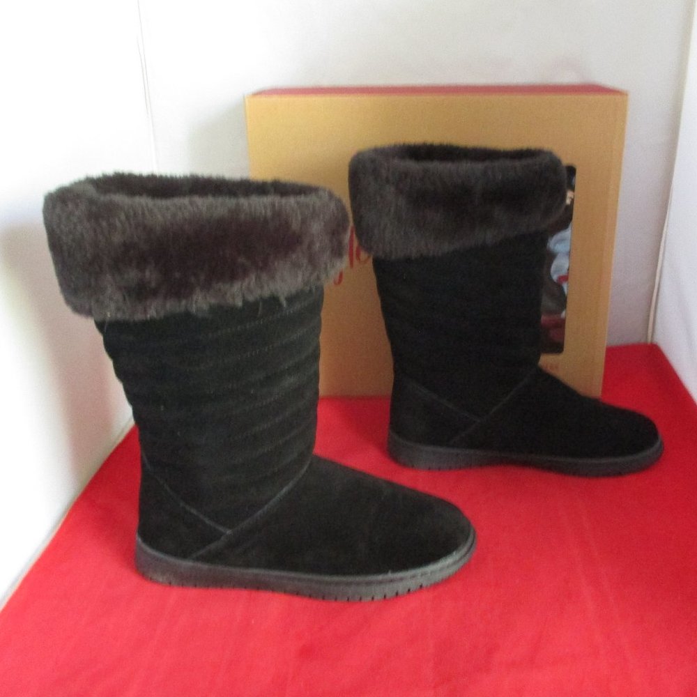 STYLE & CO Novaa Quilted Cold-Weather Boots $79 - US Size 9 M - Black - #783